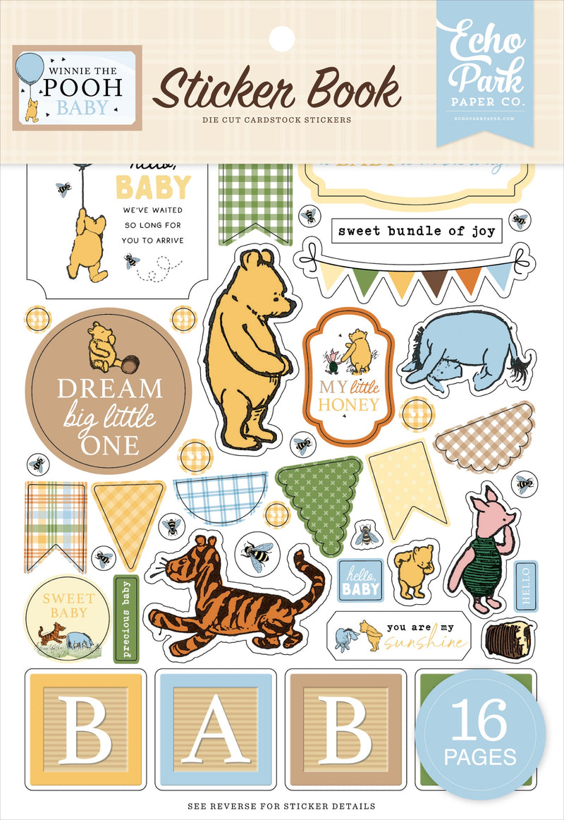 Echo Park - Winnie The Pooh Baby - Sticker Book