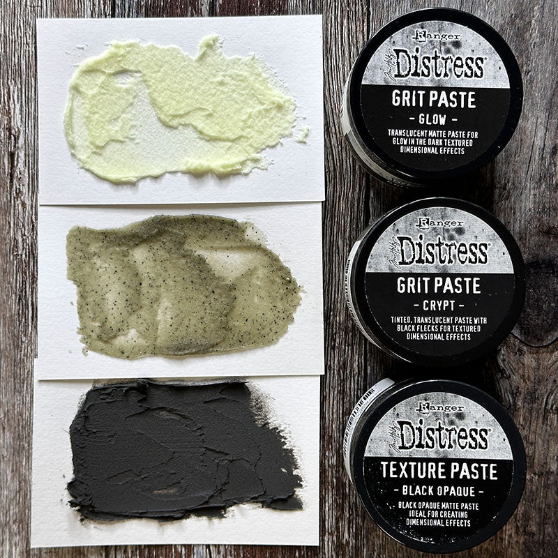 Tim Holtz Distress Texture Paste Black Opaque