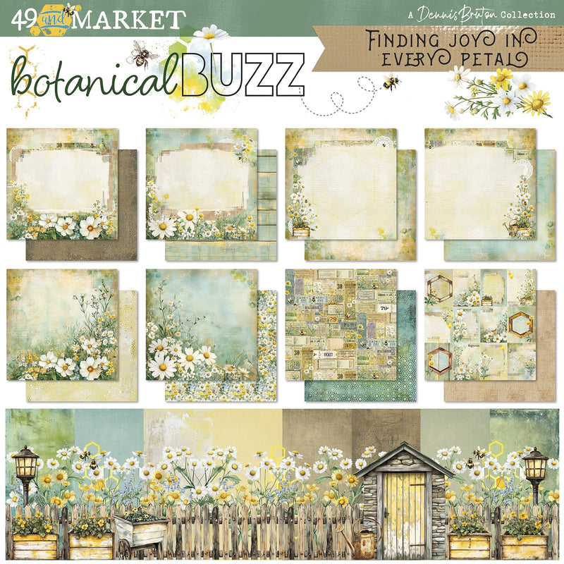 49 & Market - Botanical Buzz 12x12 Collection Kit
