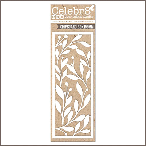 Celebr8 Chipboard - Leaf Pack