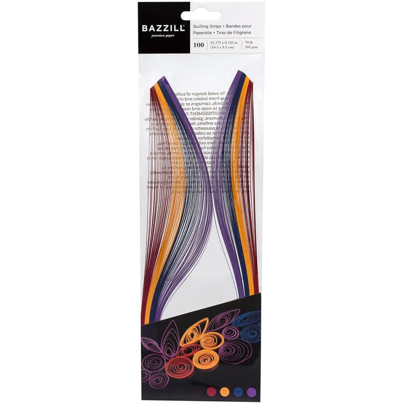 Bazzill Quilling Strip Paper Pack 100/Pkg - Click for options