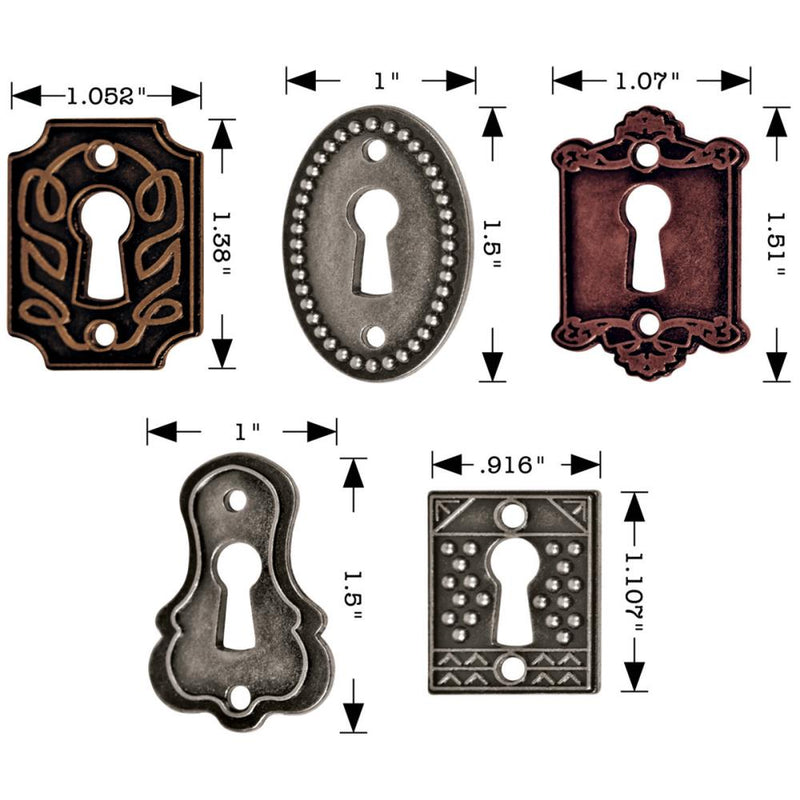 Tim Holtz Idea-ology Metal Keyholes