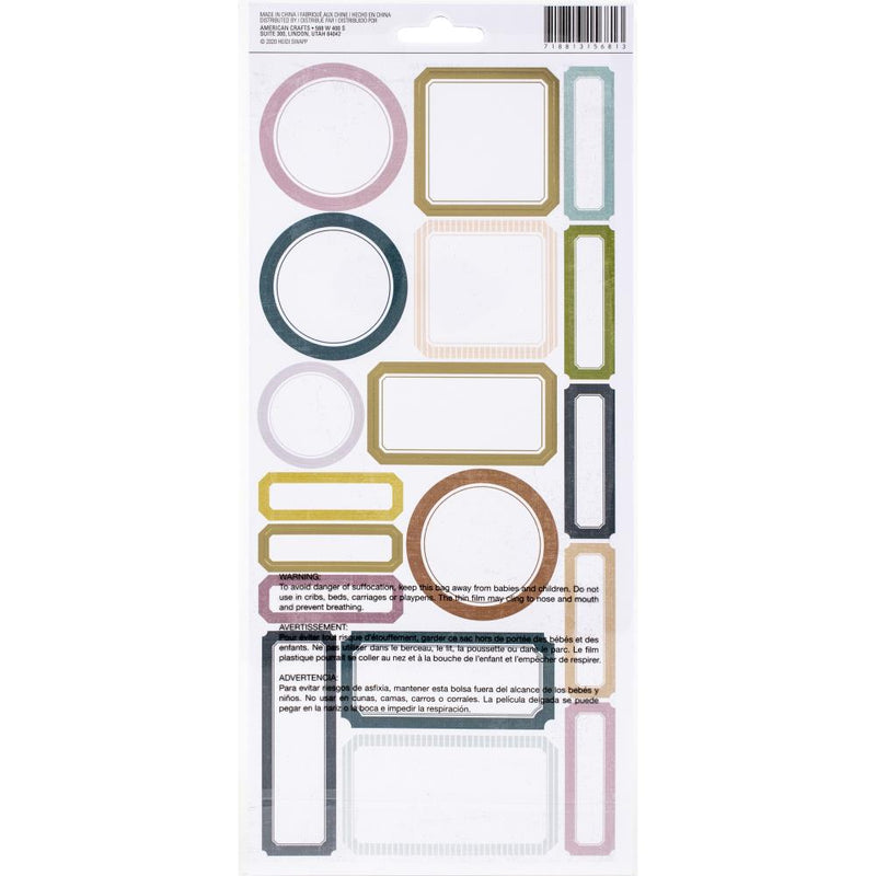 Heidi Swapp Care Free Cardstock Stickers