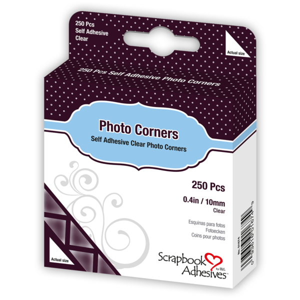 3L Photo Corners - Clear