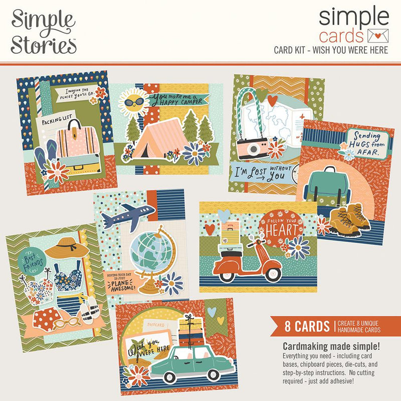 Simple Cards Card Kit Wish You Were Here