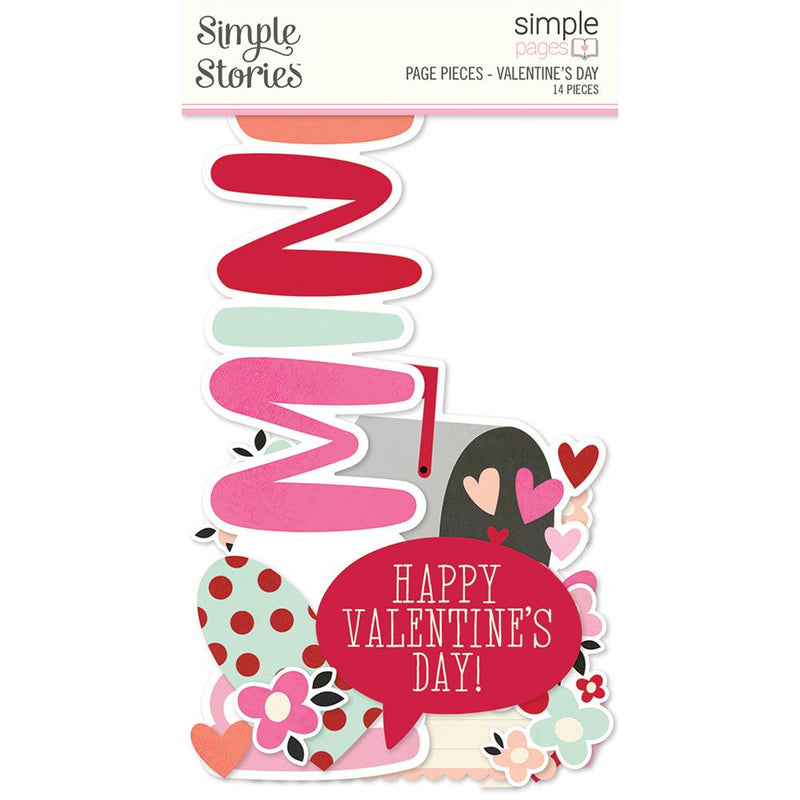 Simple Pages Page Pieces - Valentine&