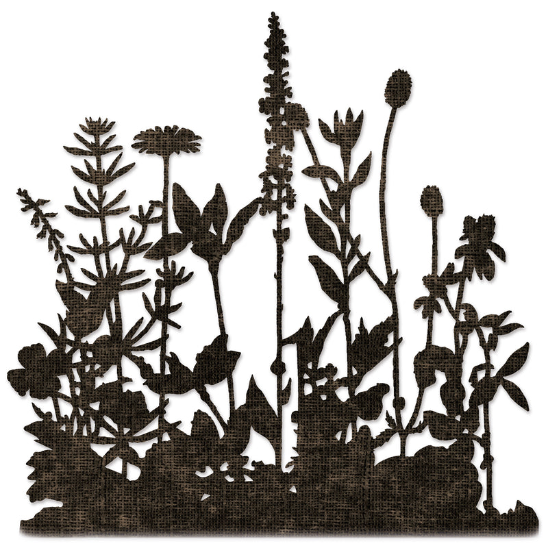 Sizzix Thinlits Dies by Tim Holtz Flower Field