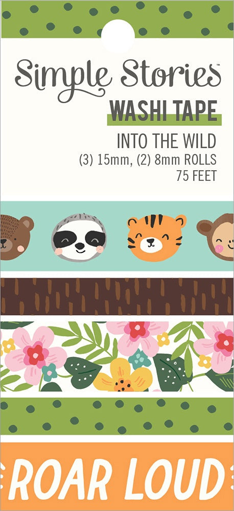 Into The Wild Washi Tape