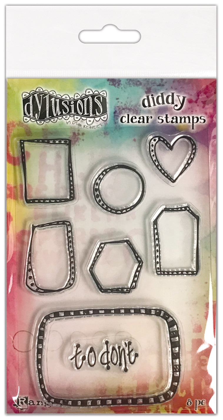 Dylusions Diddy Stamp Set - Box It Up