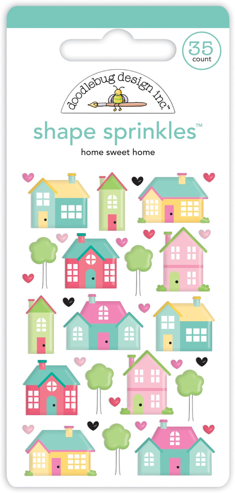 My Happy Place Shape Sprinkles - Home Sweet Home