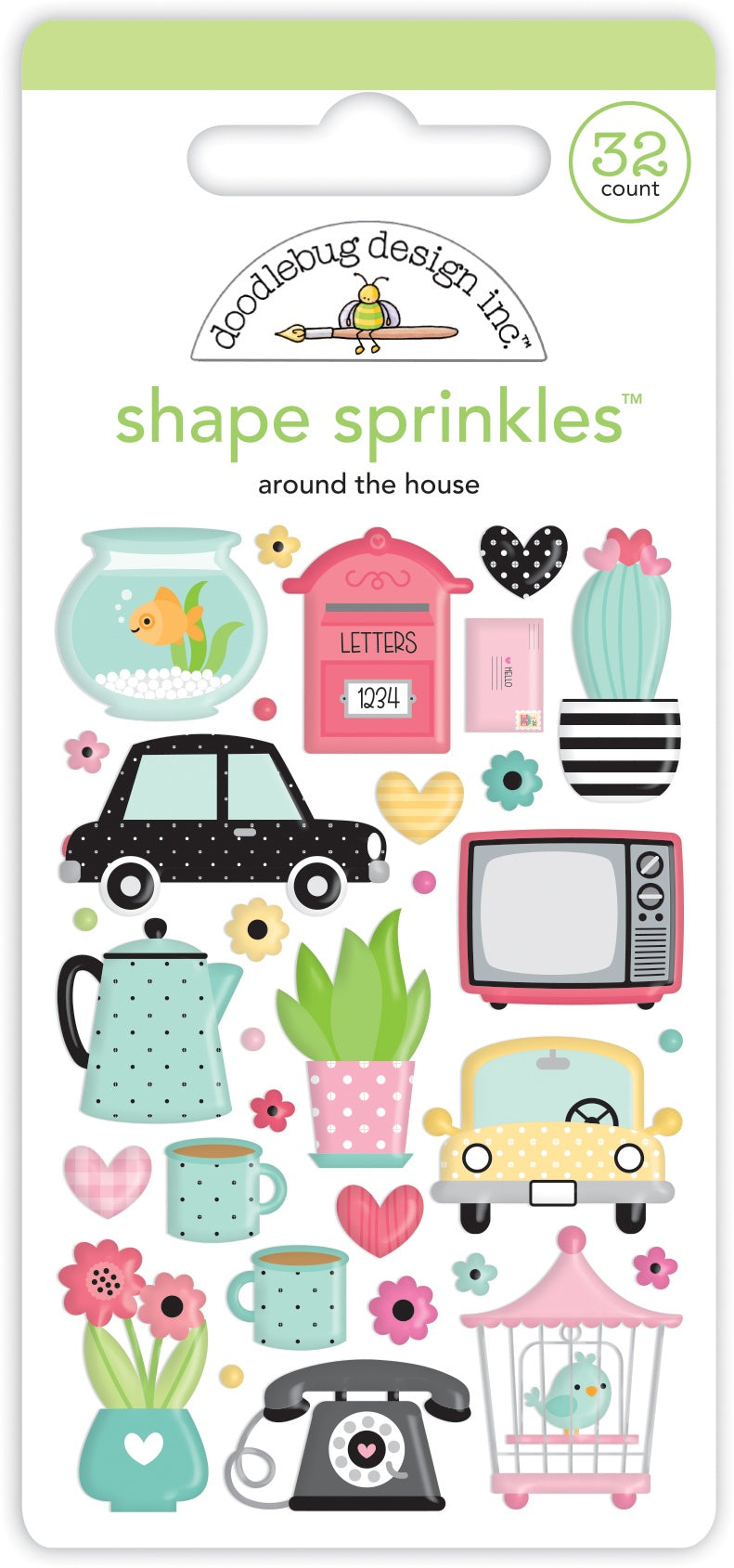My Happy Place Shape Sprinkles - Around The House