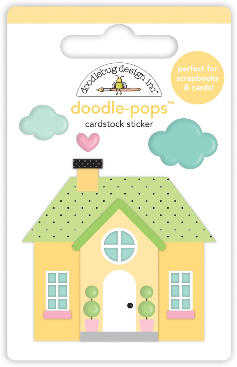 My Happy Place Doodle Pops - Cozy Cottage
