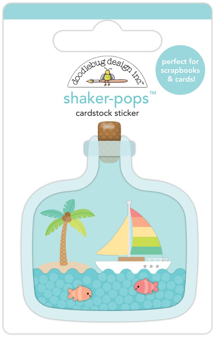 Seaside Summer Shaker Pop - Beach In A Bottle