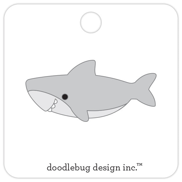 Sammy Shark Doodlebug Collectible Pin - Seaside Summer