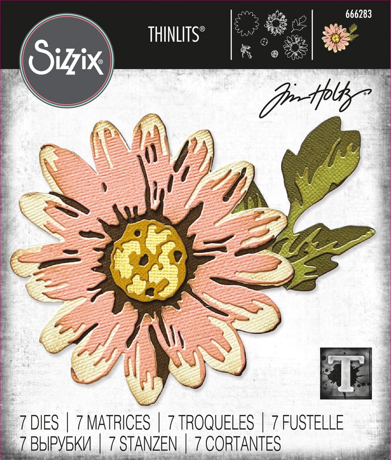 Sizzix Thinlits Dies by Tim Holtz Blossom