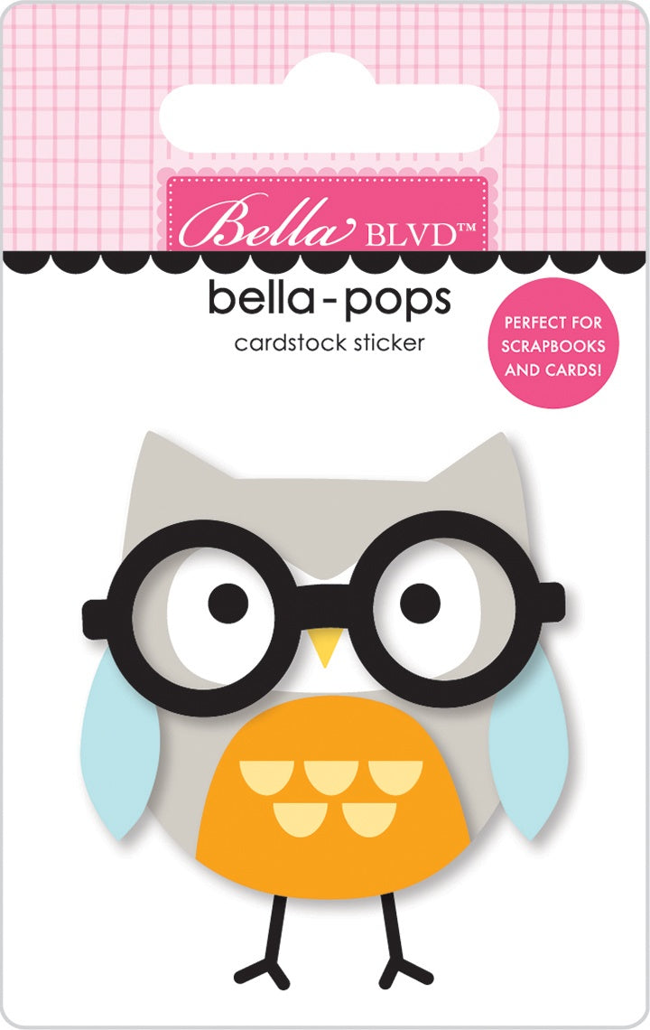 School Is Cool Bella Pops - Wise Owl