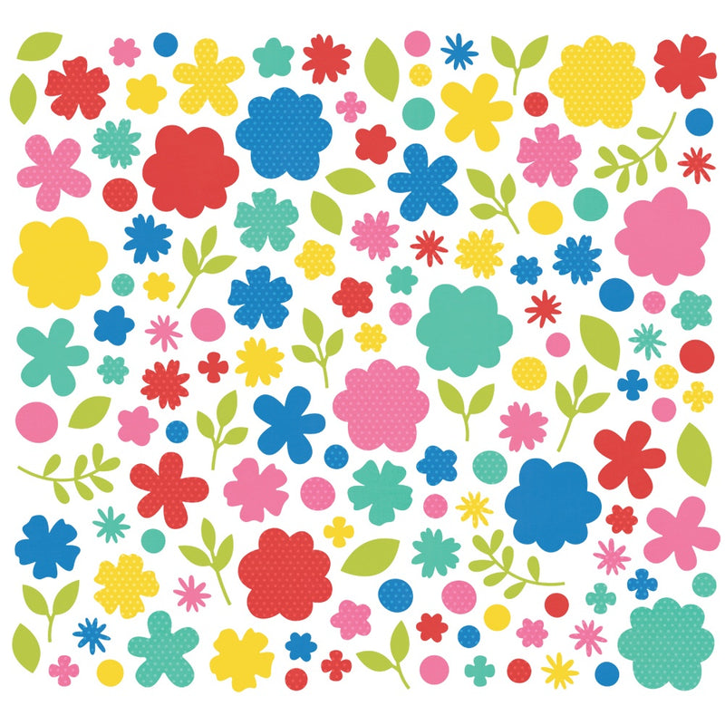 Color Vibe Flowers Bits & Pieces - Summer