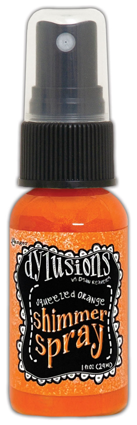 Dylusions Shimmer Spray - Squeezed Orange