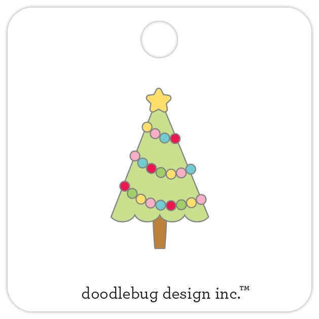 Tiny Tree Doodlebug Collectible Pin - Candy Cane Lane