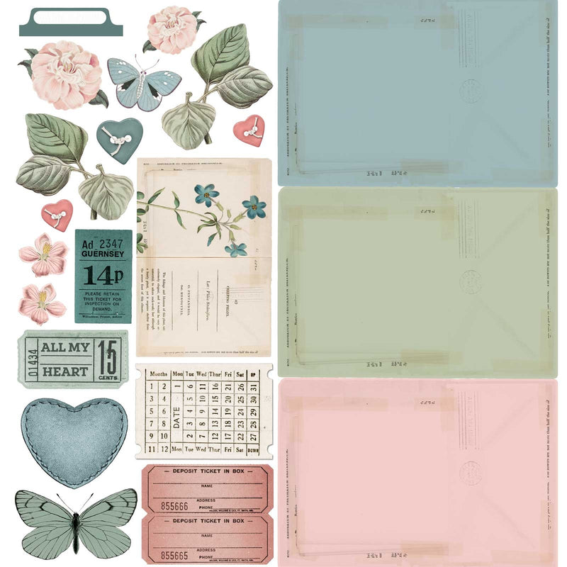 Vintage Artistry Tranquility 12x12 Collection Pack