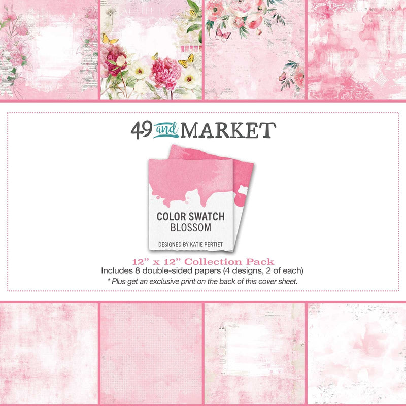 Color Swatch Blossom 12x12 Collection Pack