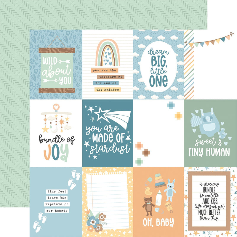 Our Baby Boy 3x4 Journaling Cards