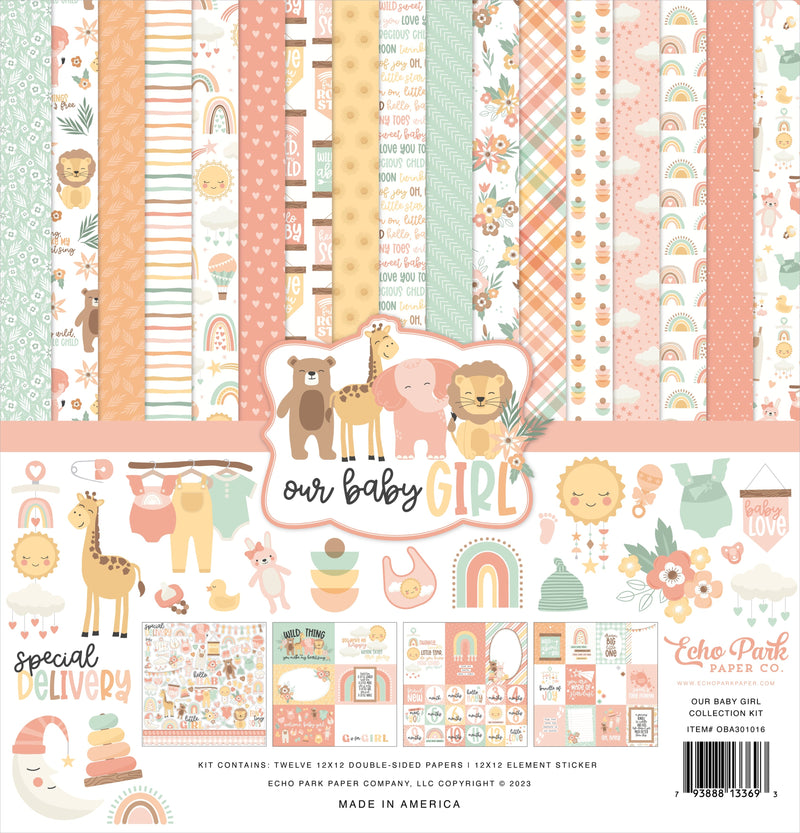 Our Baby Girl 12x12 Collection Kit