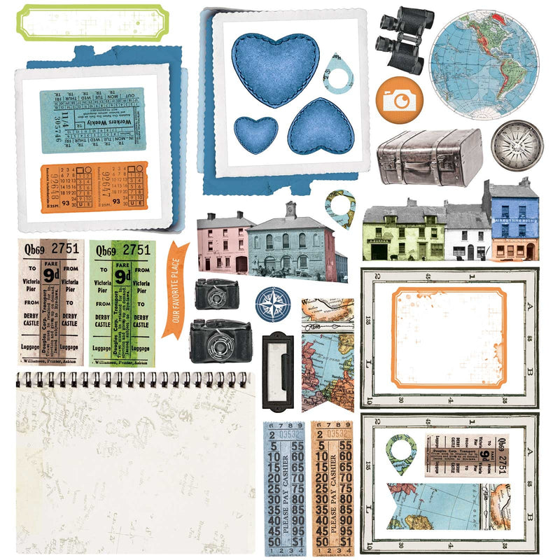 Vintage Artistry Everywhere 12x12 Collection Pack