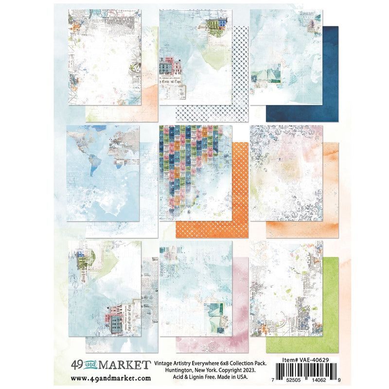 Vintage Artistry Everywhere 6x8 Collection Pack