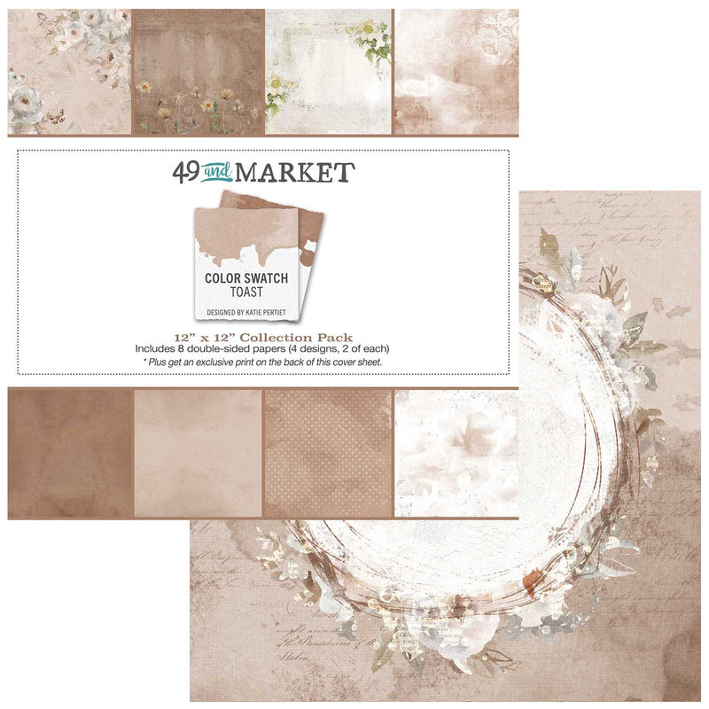 Color Swatch Toast 12x12 Collection Pack