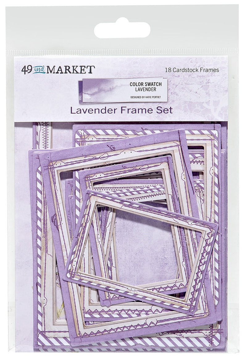 Color Swatch Lavender Frame Set