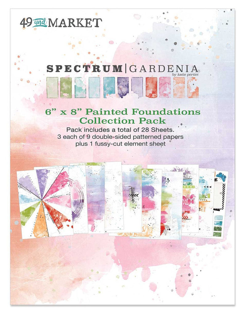 Spectrum Gardenia - Painted Foundations 6x8 Collection Pack