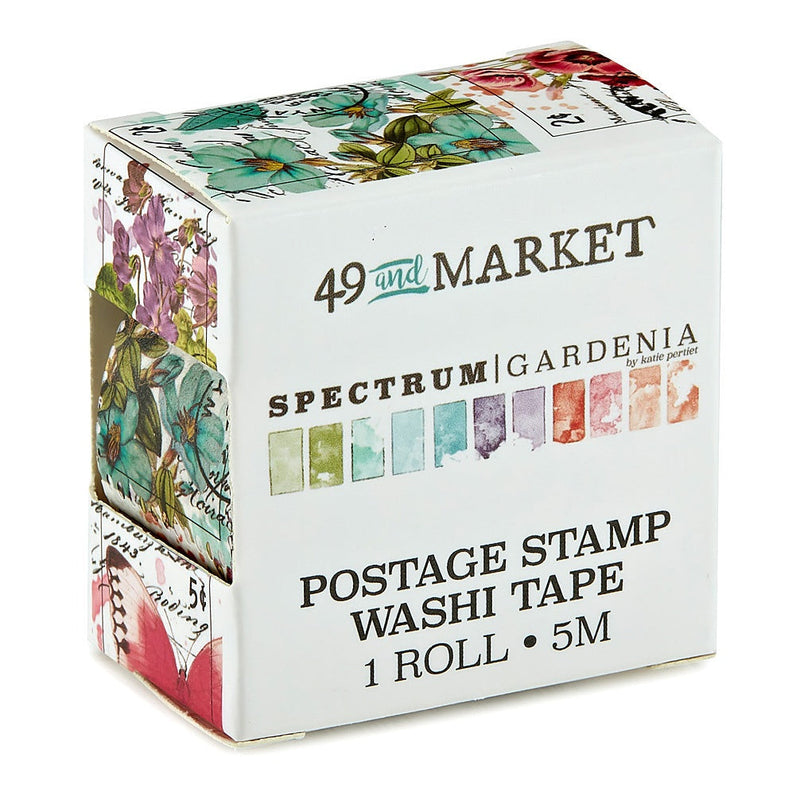 Spectrum Gardenia Washi Tape Roll Postage