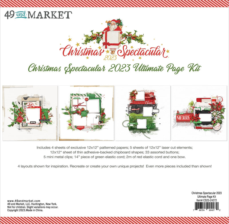 Christmas Spectacular 2023 Ultimate Page Kit