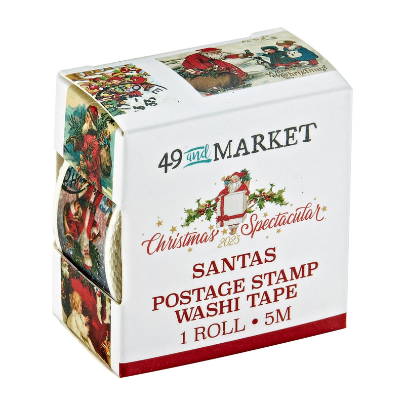 Christmas Spectacular 2023 Santas Postage Stamp Washi Tape