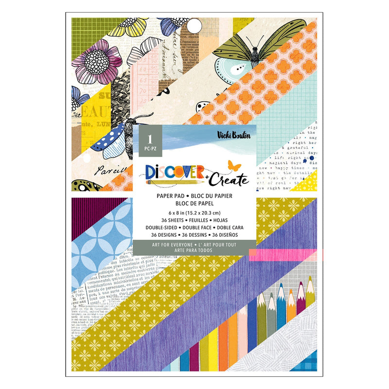 Discover + Create 6x8 Paper Pad