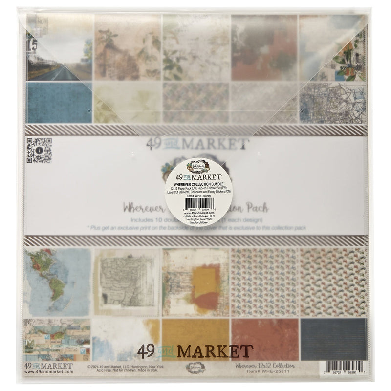 Wherever Collection Bundle with Custom Chipboard