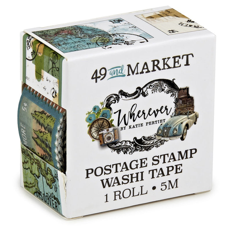 Wherever Washi Postage Roll