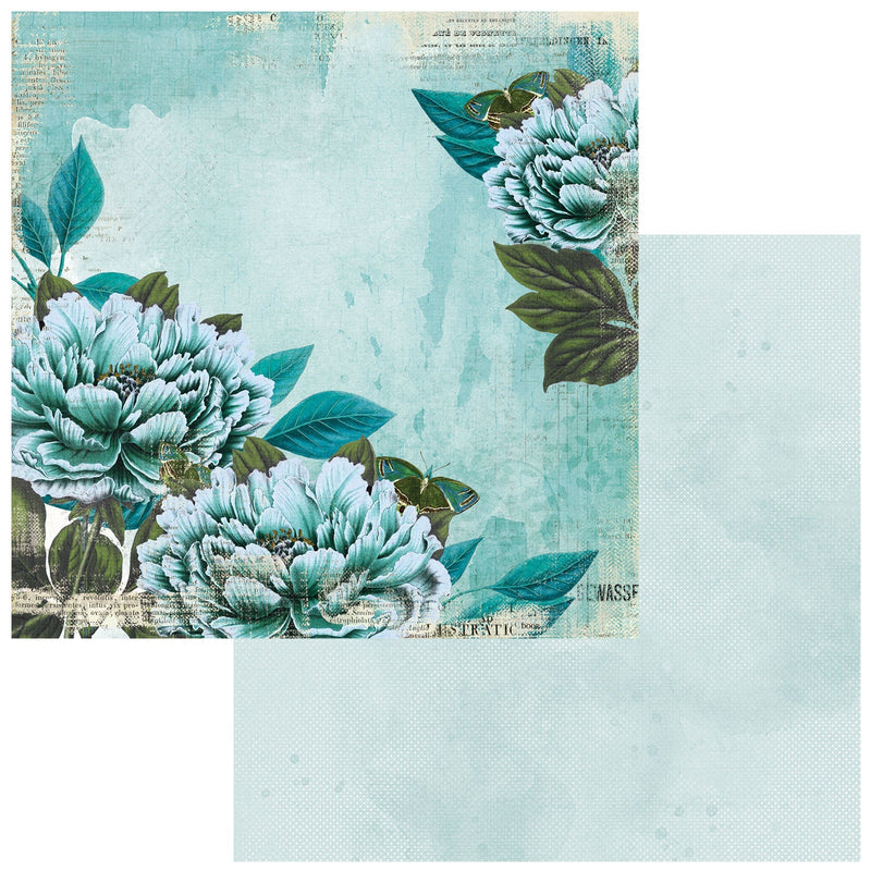 Color Swatch Teal Paper 1