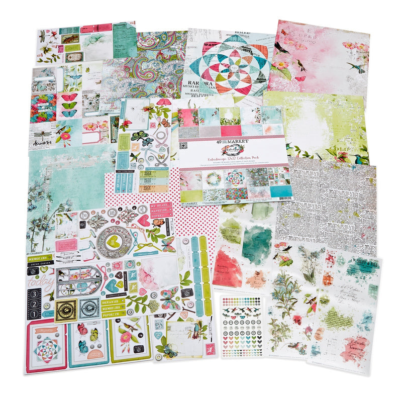 Kaleidoscope Collection Bundle with Chipboard