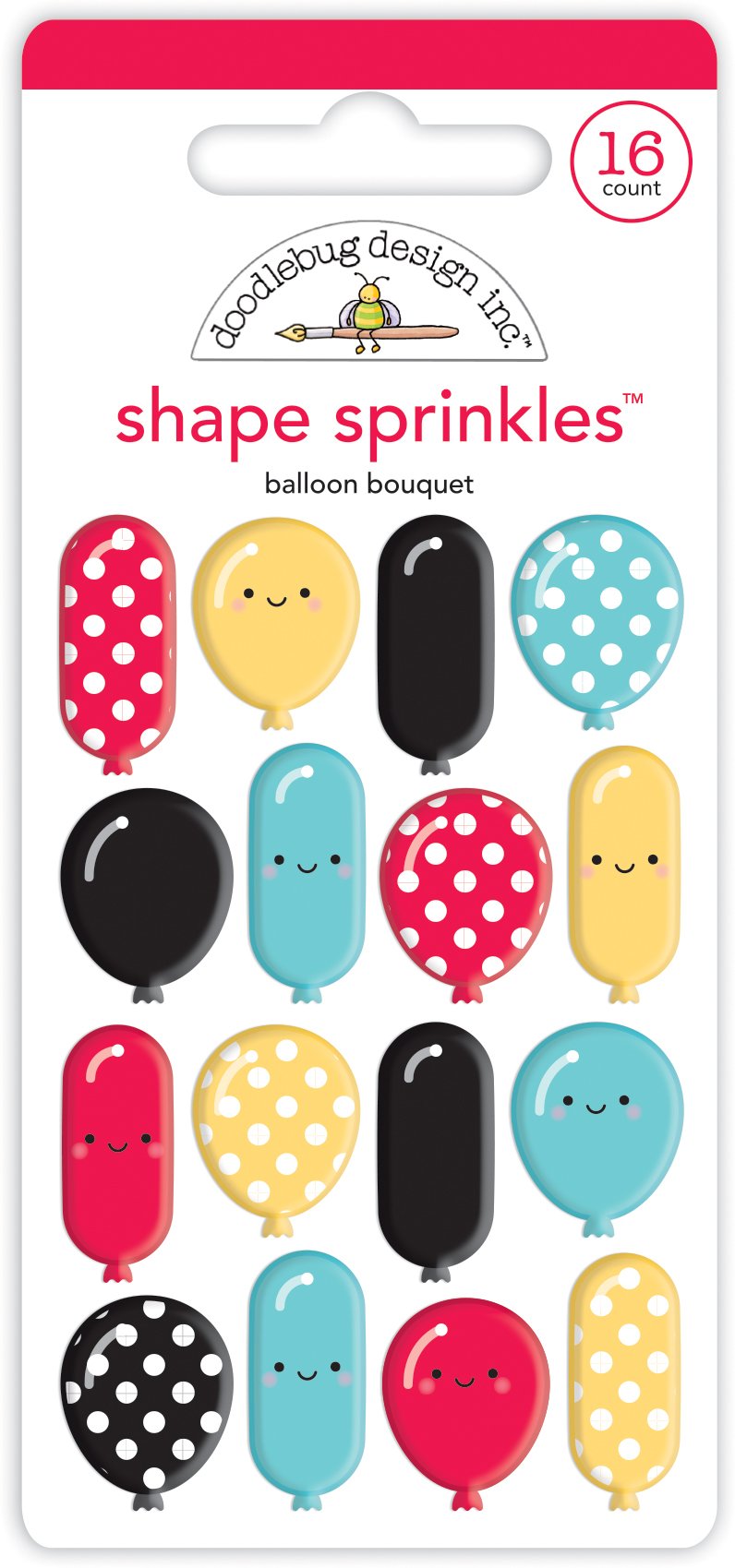 Fun At The Park Shape Sprinkles Balloon Bouquet