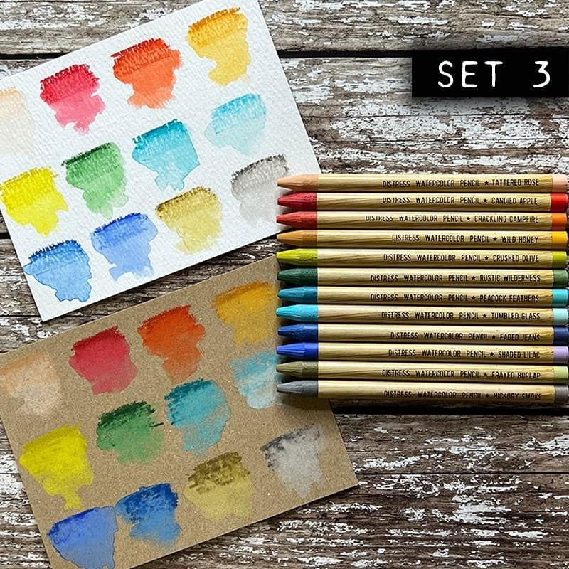 Tim Holtz Distress Watercolor Pencils Set 3