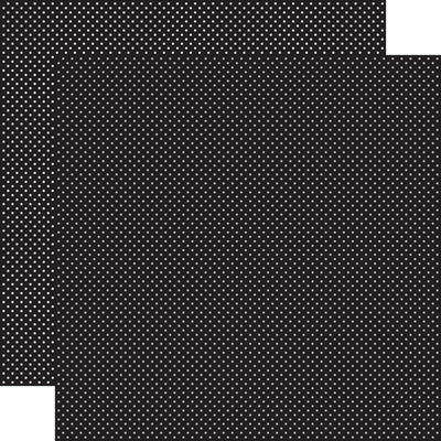 Carta Bella Dots & Stripes: Black Dots 12x12 Patterned Paper - Pebbles In  My Pocket