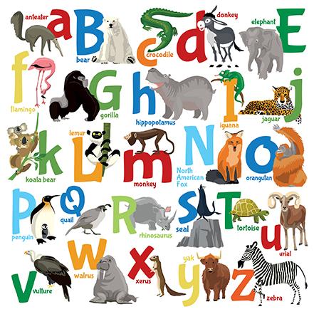 Zoo Adventure Animal Alphabet