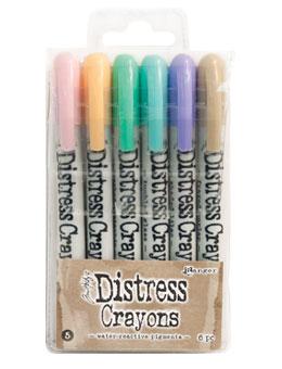 Tim Holtz Distress Crayons Set 5