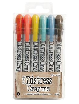 Tim Holtz Distress Crayons Set 7
