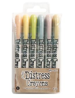 Tim Holtz Distress Crayons Set 8