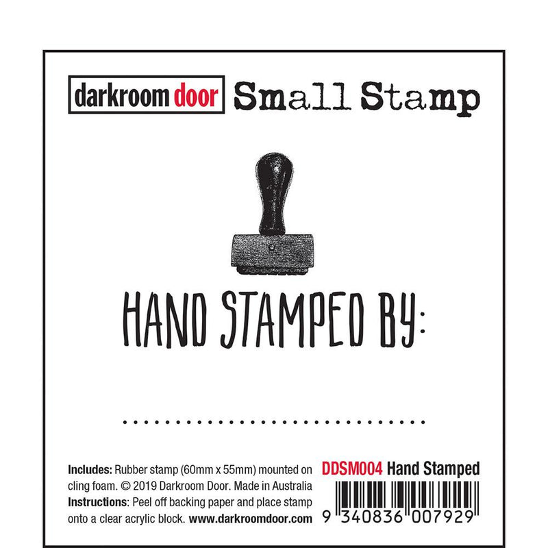 Darkroom Door Small Stamp Hand Stamped