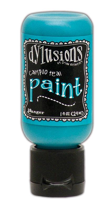 Dylusions Paint Flip Cap Calypso Teal