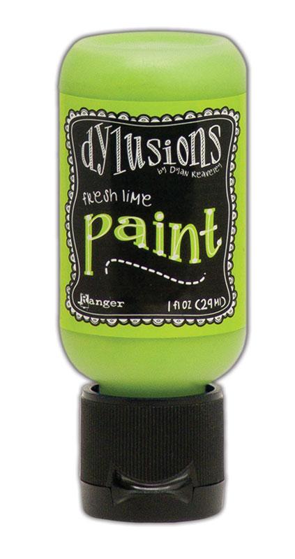 Dylusions Paint Flip Cap Fresh Lime